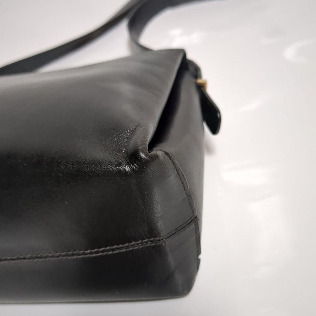CELINE Pre-Owned Shoulder Bag Triomphe Logo Hardware Leather