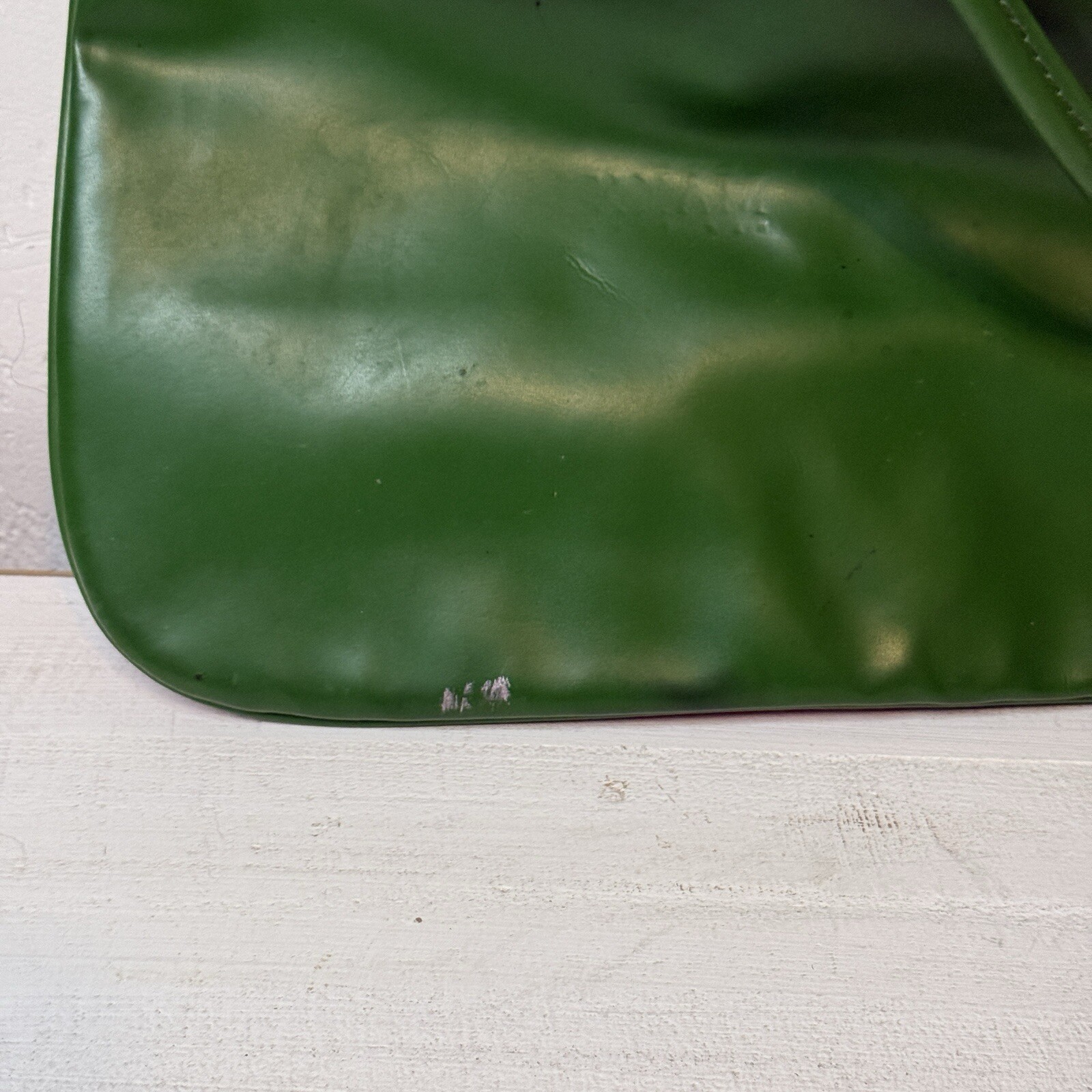 Clinique Shoulder Bag Style Pink & Green Open Top Felt & Vinyl