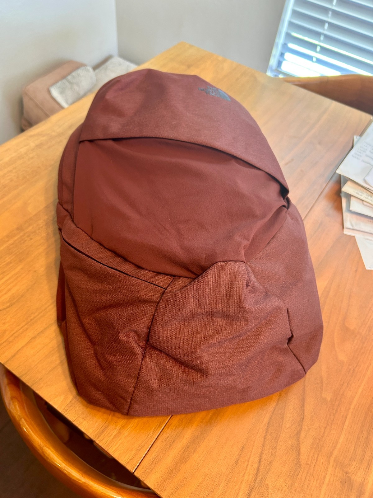 NWOT The North Face Isabella Brown/Maroon Daypack Backpack