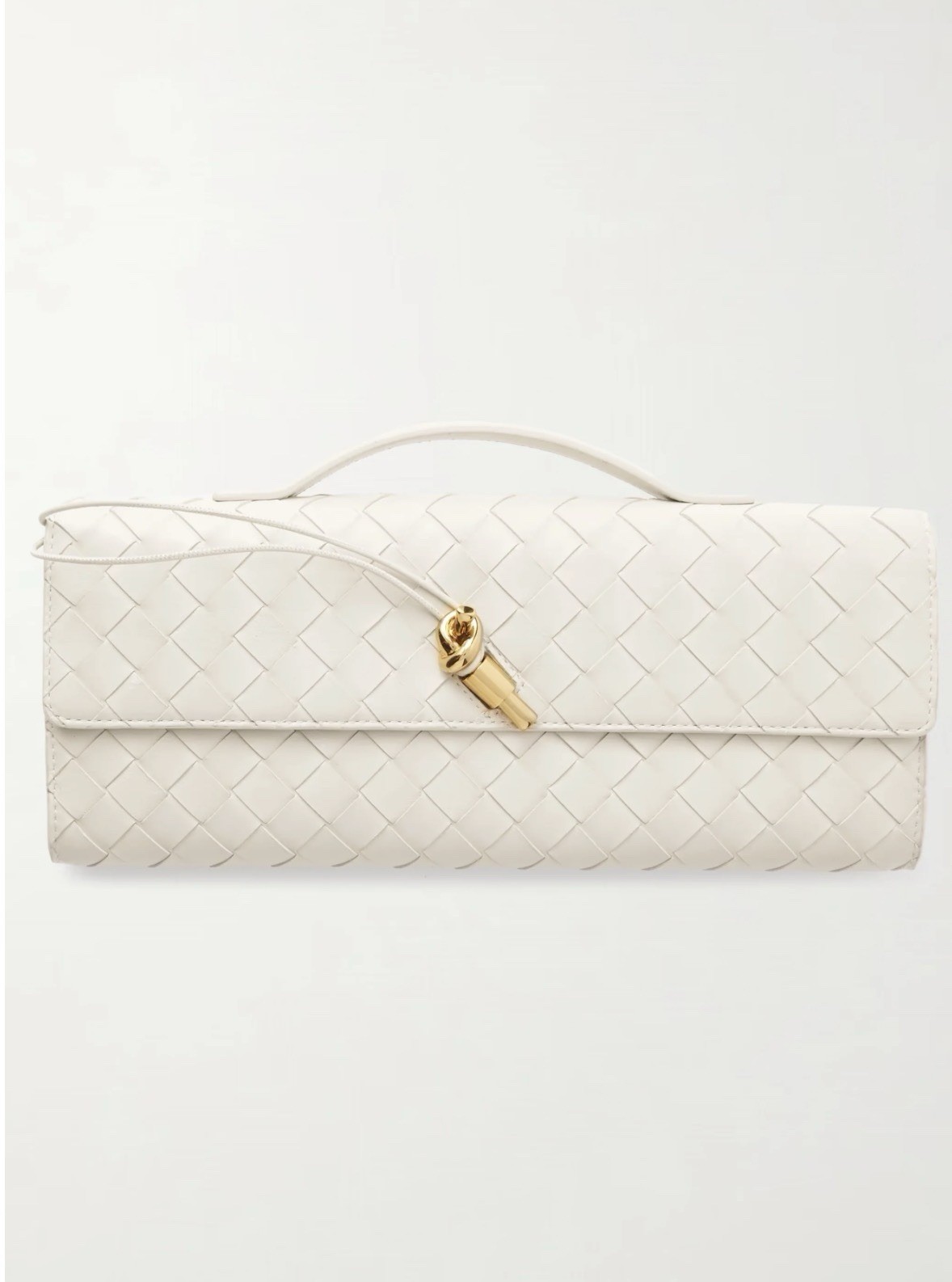 Few Moda East West White Clutch