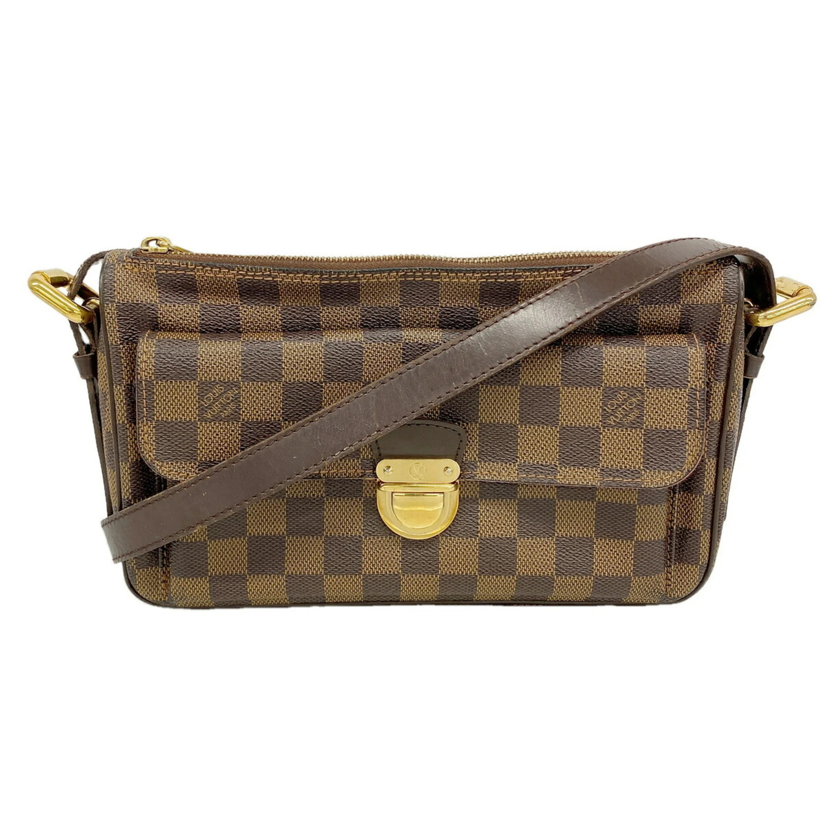 Louis Vuitton Damier Ravello GM Shoulder Bag N60006 Ebene (Women’s) GZl1k29z