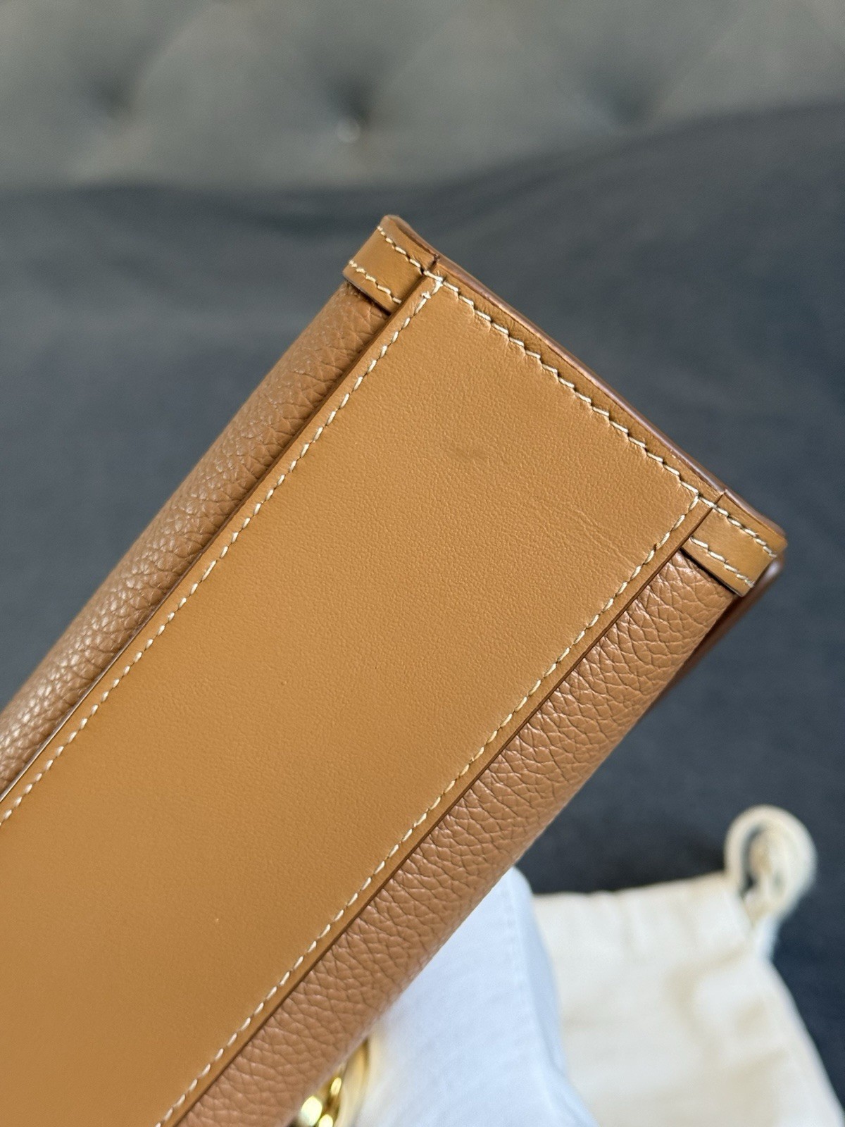 Savette Slim Symmetry Pochette In Saddle Mixed Leathers Limited Edition 2023