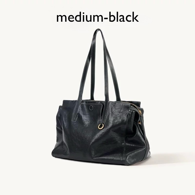 Luxury Leather Tote Bag Large Capacity Stray Bag Shoulder Crossbody Handbag