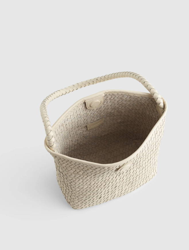 Madewell The Signature Woven Shoulder Bag, vintage muslin