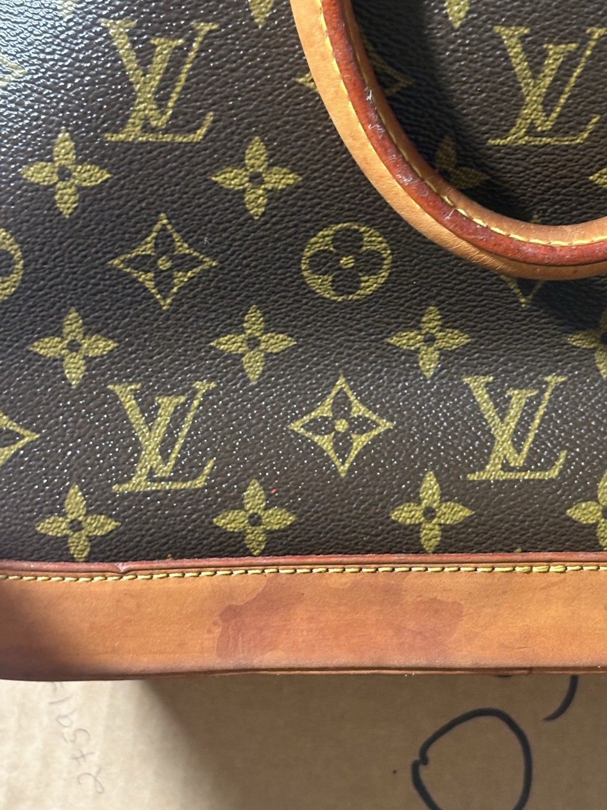 Auth LOUIS VUITTON Alma PM Handbag
