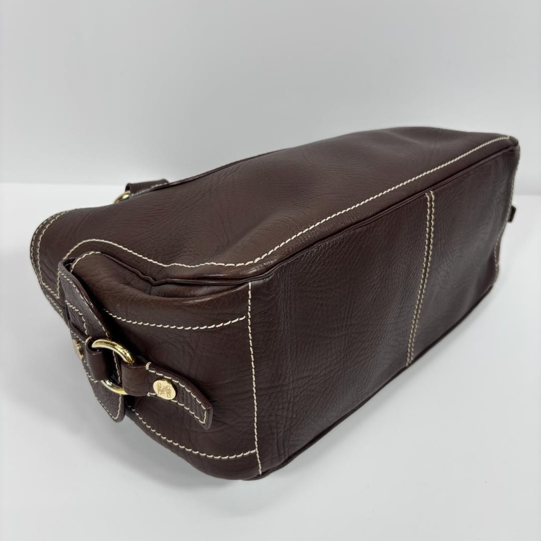 Celine Boogie Bag Handbag Dark Brown MBZ1168 Japan 0710767