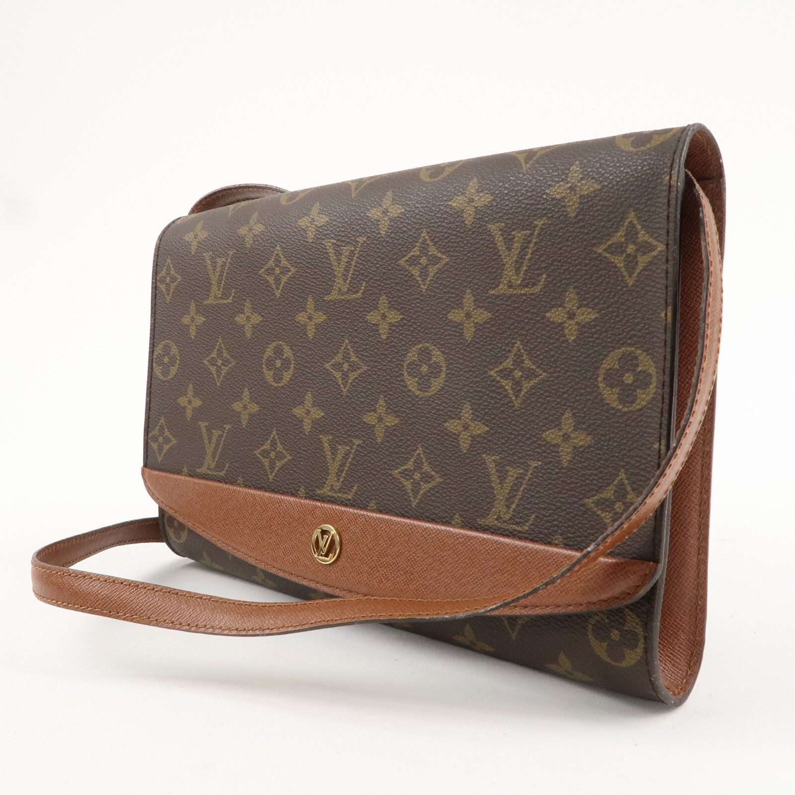 Louis Vuitton Monogram Bordeaux 2Way Bag Shoulder Bag M51797 Auth Used