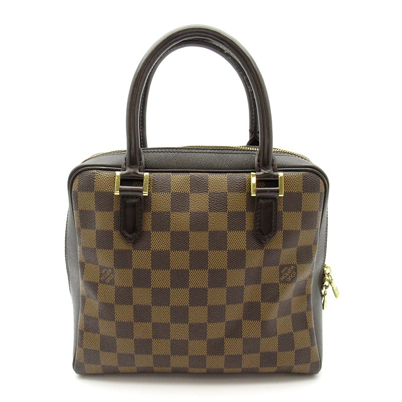LOUIS VUITTON Brera N51150 Damier Handbag Brown USED