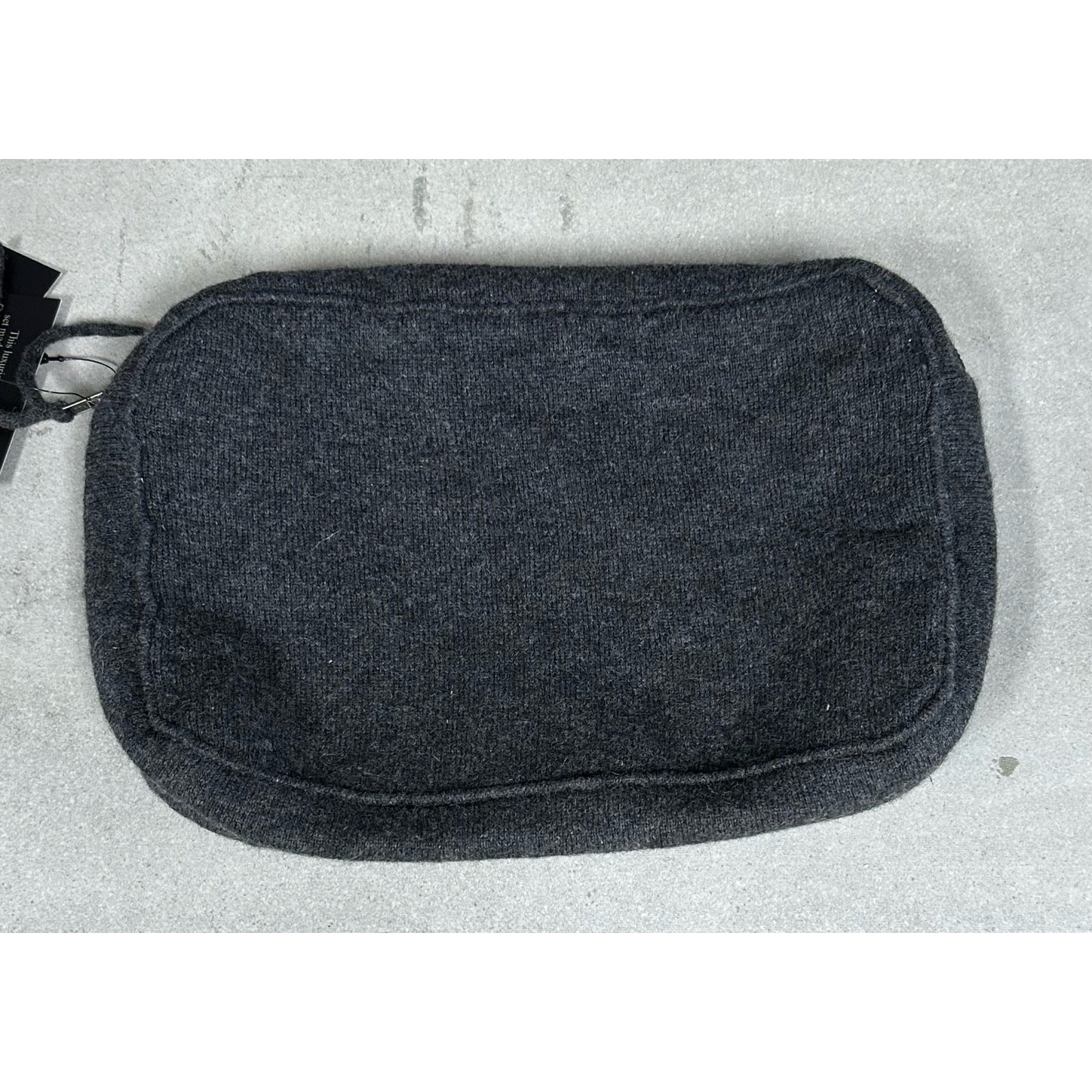 Sofia Cashmere Zippered Travel Cosmetic Bag New with tags Mongolian Cashmere