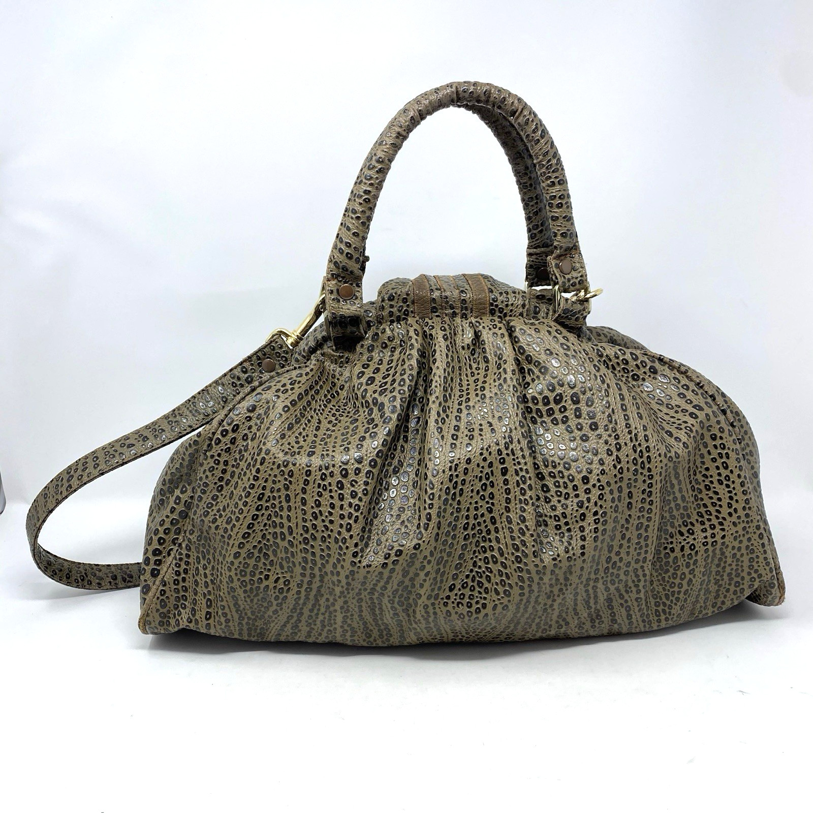 Vtg 80s NAS Shoulder Bag Crossbody Boho Indie Sleaze Abstract Made in Korea
