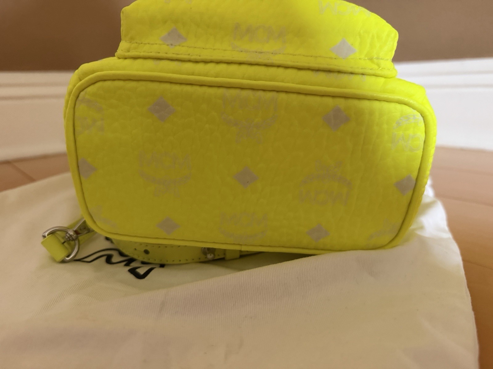 Authentic MCM Stark Bebe Boo X-Mini Backpack
