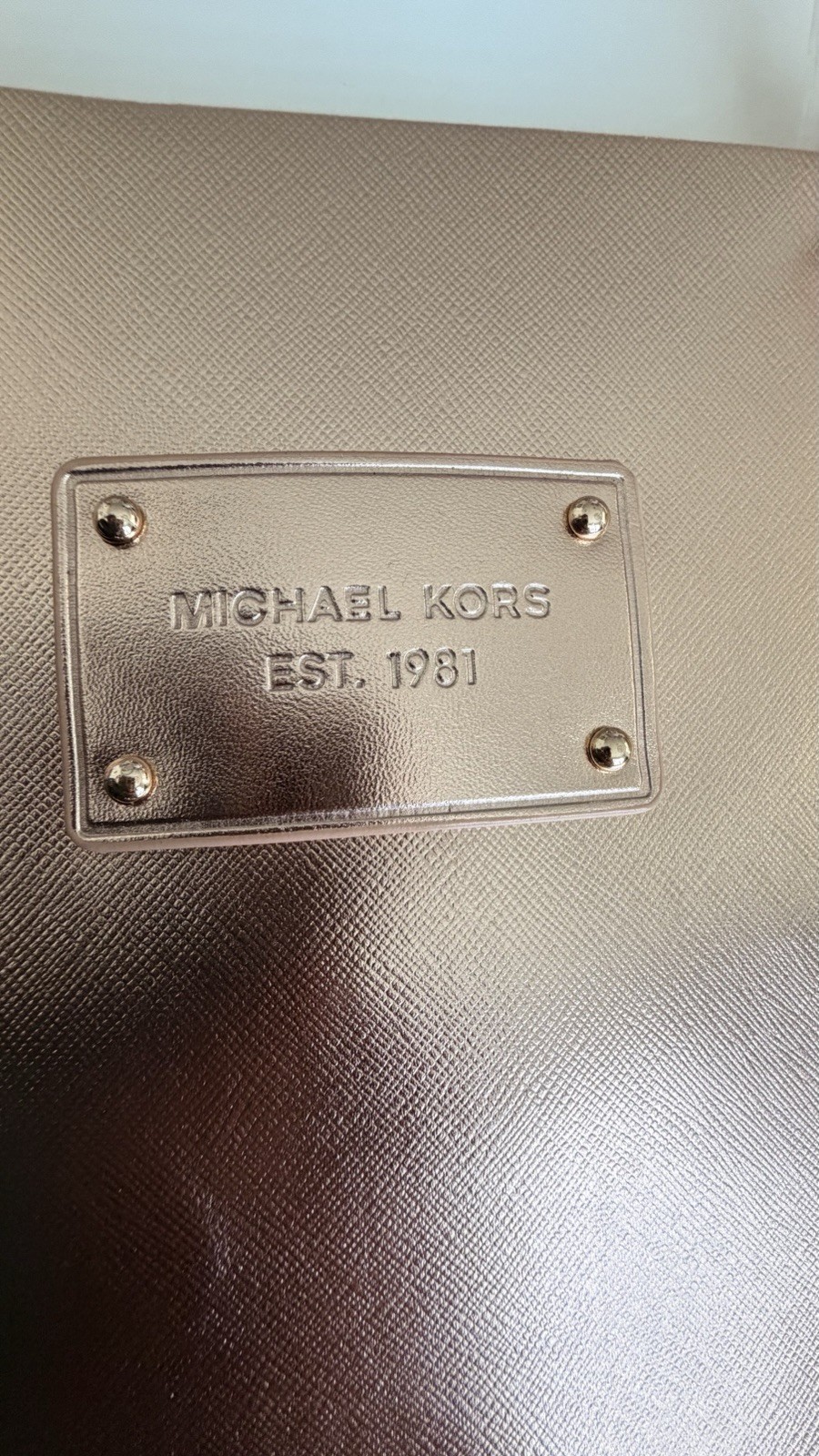 Michael Kors Faux Leather Chic Tote