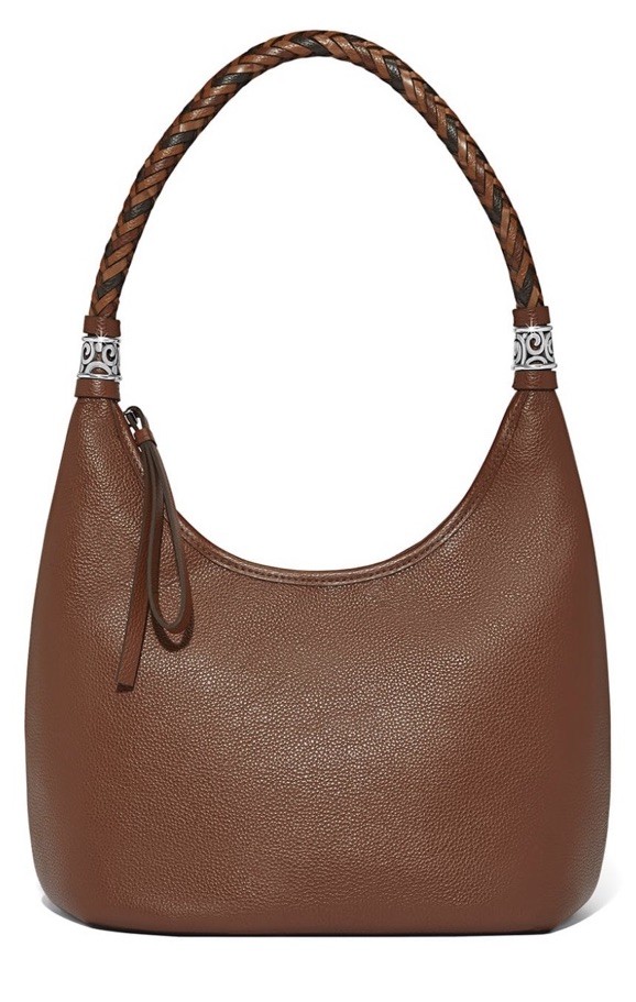 NEW Brighton Shelby Small Hobo – Bourbon- W/Box, Tags, Dust Bag
