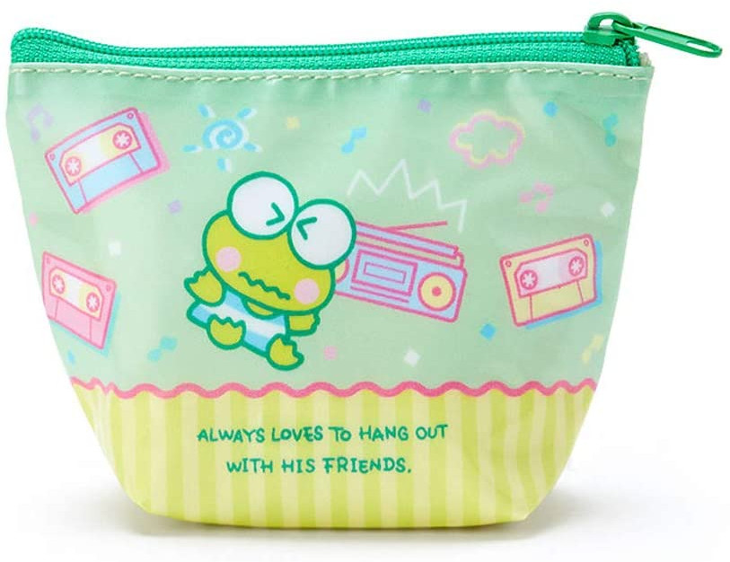 (Set of 3) Clearance Melody Hangyodon Keychain MakeUp Key Charm Pouch Organizer