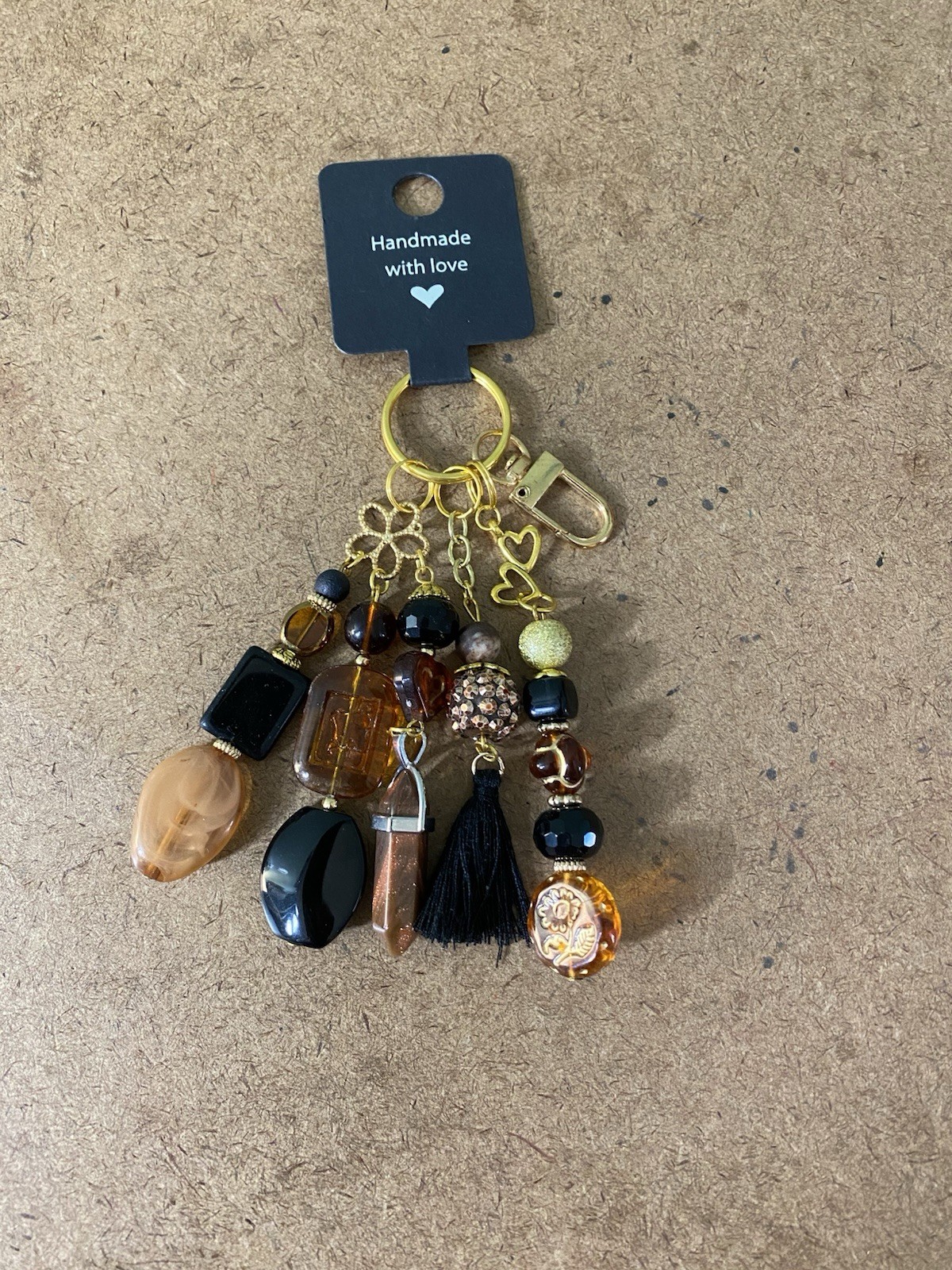 Artisan Beaded Handbag jewelry Purse bag Charm SMALL purse Keychain Original