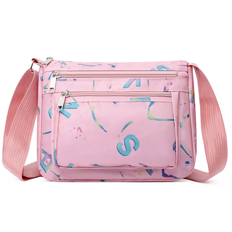 Women Fashion Multi Pockets Messenger Bag Handbag Female Shoulder Bag Pack Gift
