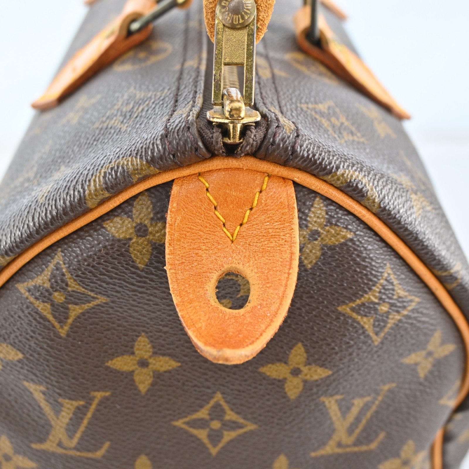 Auth LOUIS VUITTON Speedy 30 Monogram Handbag Monogram Canvas C1900ST804