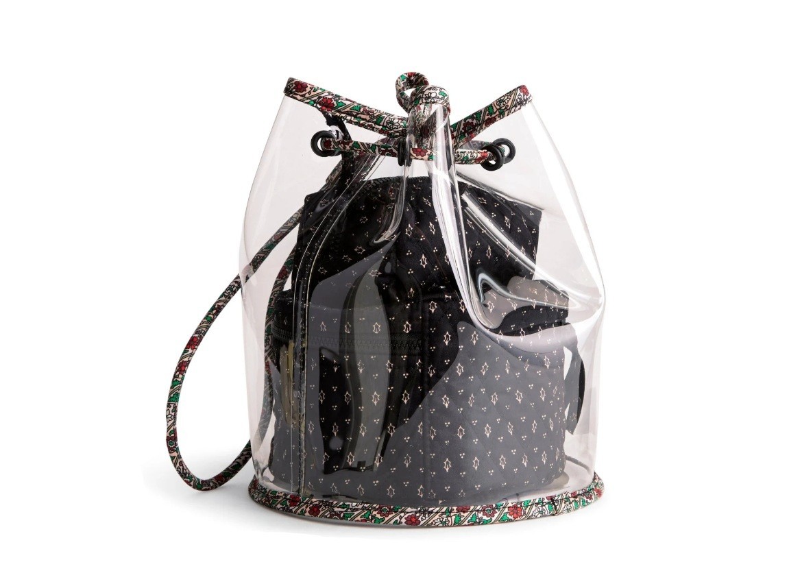 NWT Vera Bradley 3 Piece Cosmetic Set Holly Days Ditty Bag + 2 Cosmetic Cases