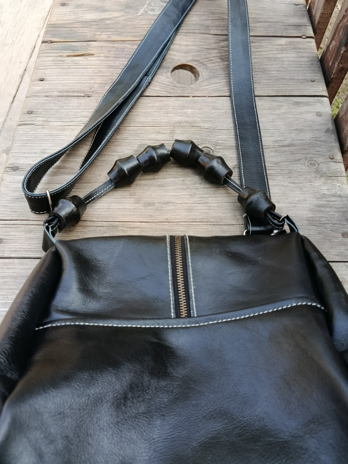 Hobo Fringe bag Womens Black Real Cowhide Leather Fringe Tassel Handbag Boho Bag