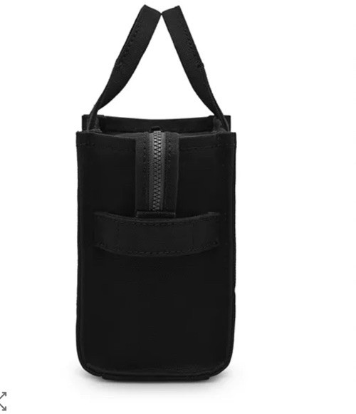 MARC JACOBS Canvas Black ‘The Tote Bag’ Mini Tote Shopper Crossbody Satchel Bag