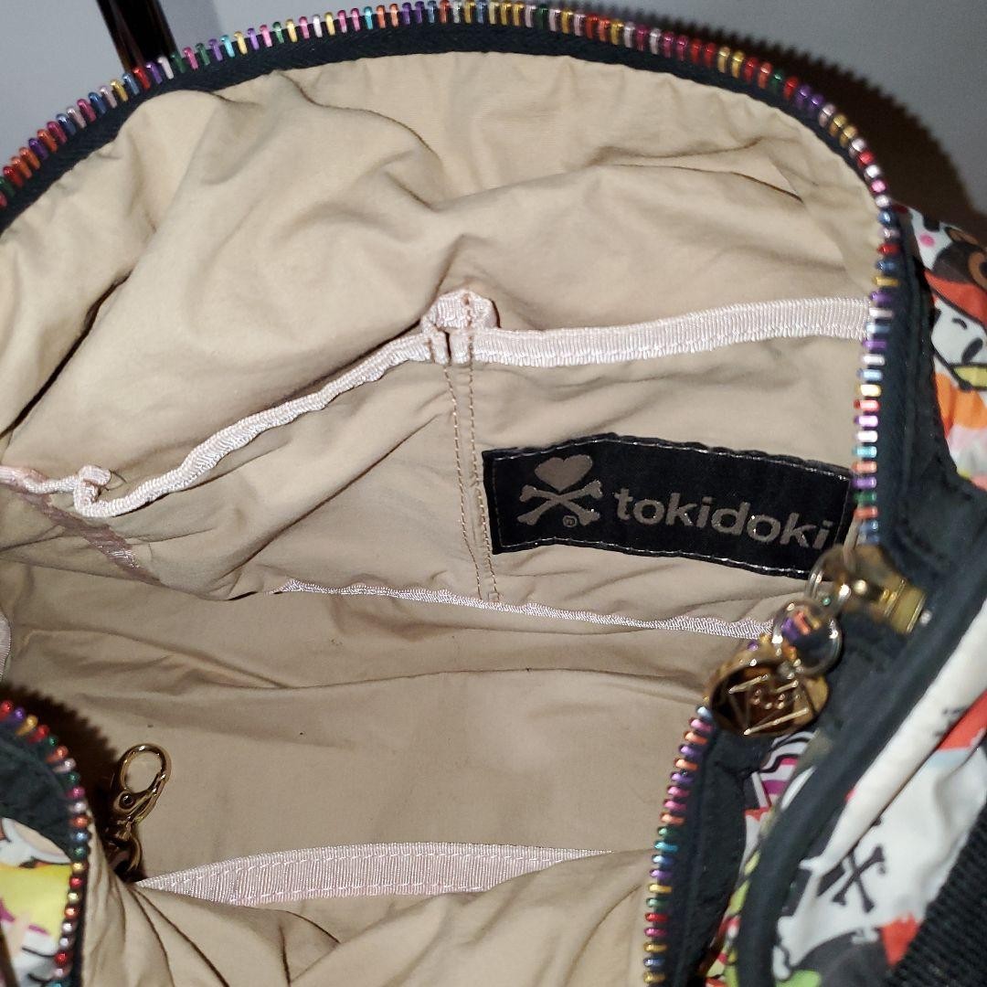 LeSportsac x Tokidoki Shoulder Bag Handbag Colorful Character All-over Print