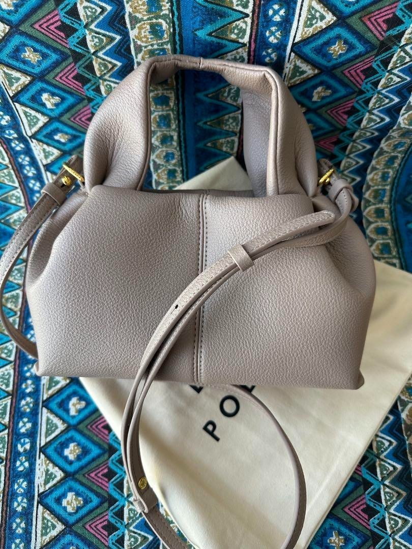 POLENE Numero Neuf Mini Shoulder Bag 2Way Handbag beige