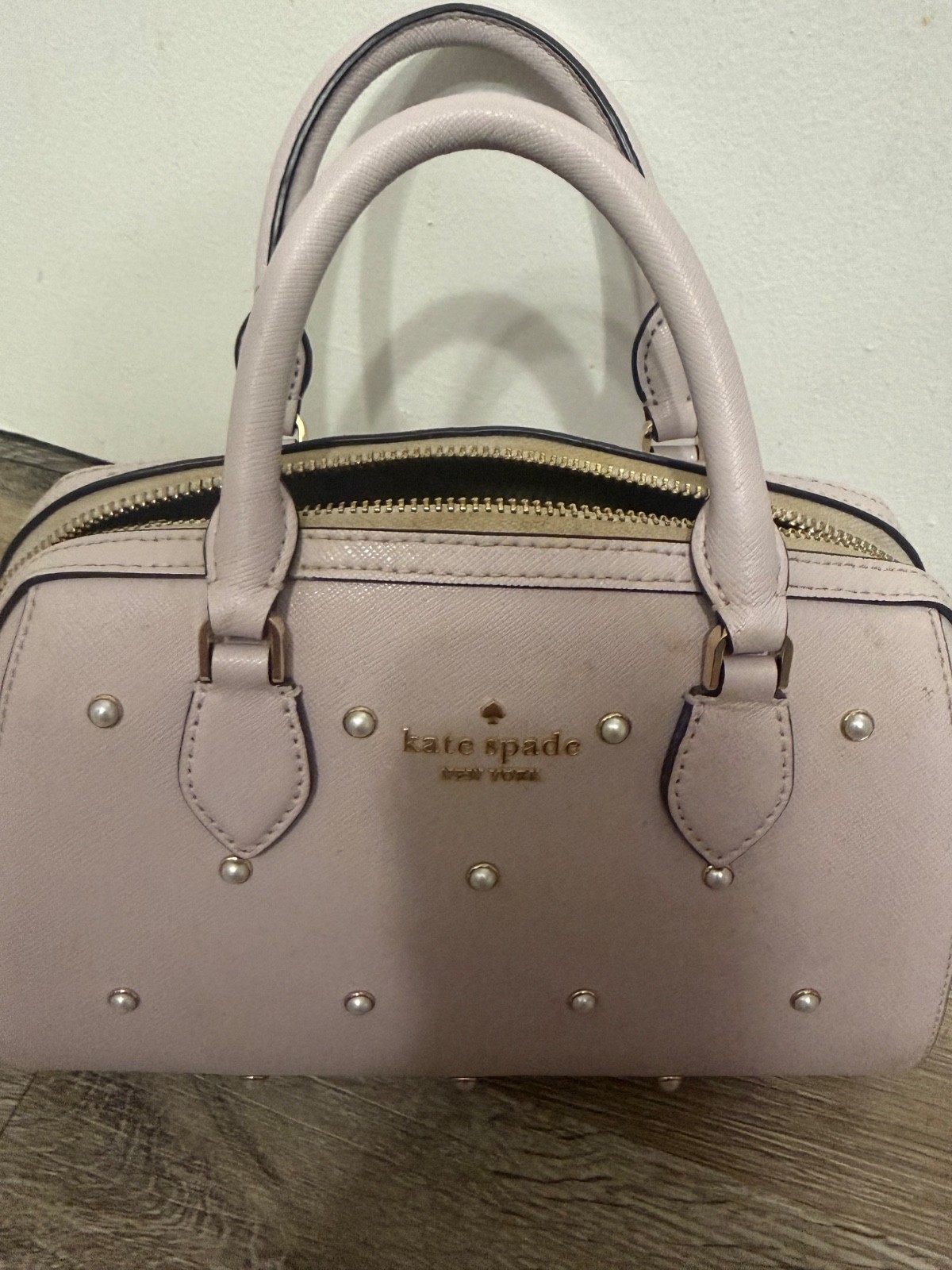 kate spade new york Lavender Pearl Stud Small Purse