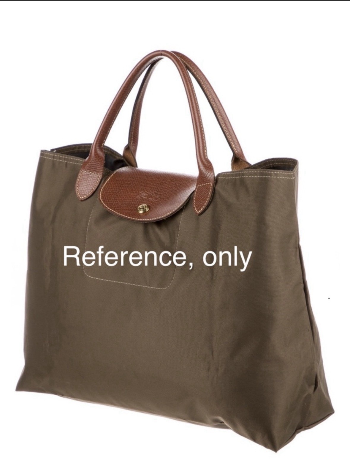 NWOT Longchamp Le Pliage Cabas nylon tote work laptop bag (Blue Gray