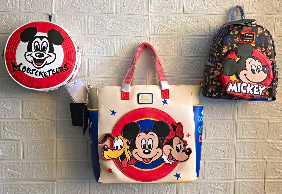 Loungefly Disney Mickey Mouse Bundle 3PC