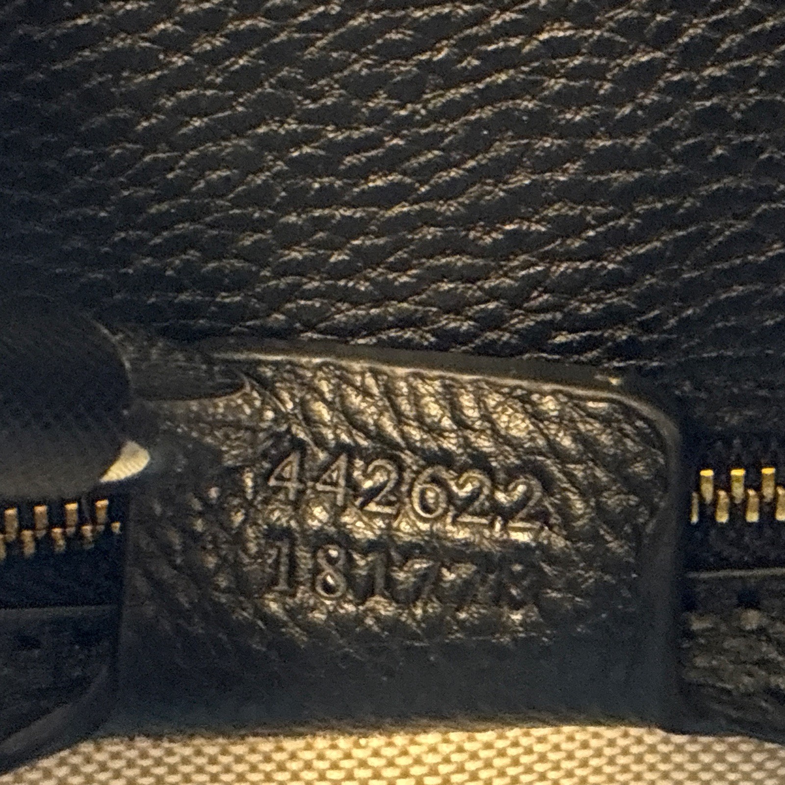 GUCCI GG MARMONT TOP HANDLE 2 WAY CROSSBODY LEATHER BAG * BLK * 442662 * GREAT!