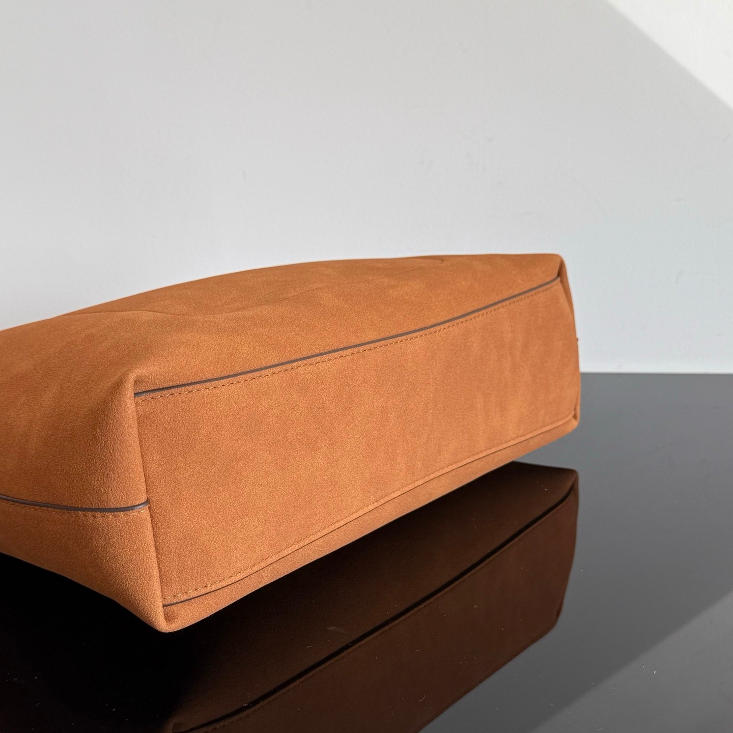 COACH Brooklyn Retro Leather Minimalist Underarm Bag