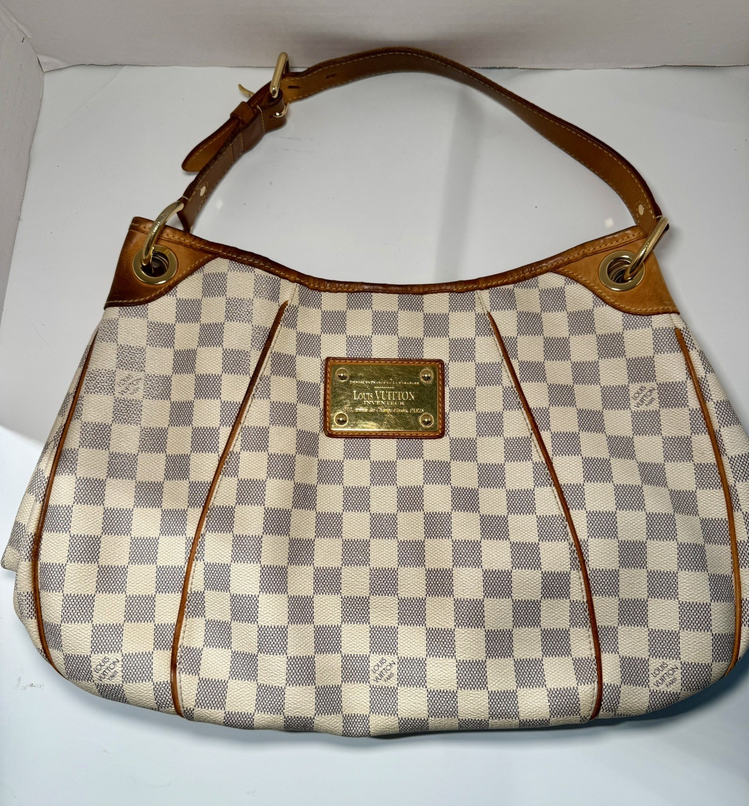 Louis Vuitton Galliera PM in Damier Azur