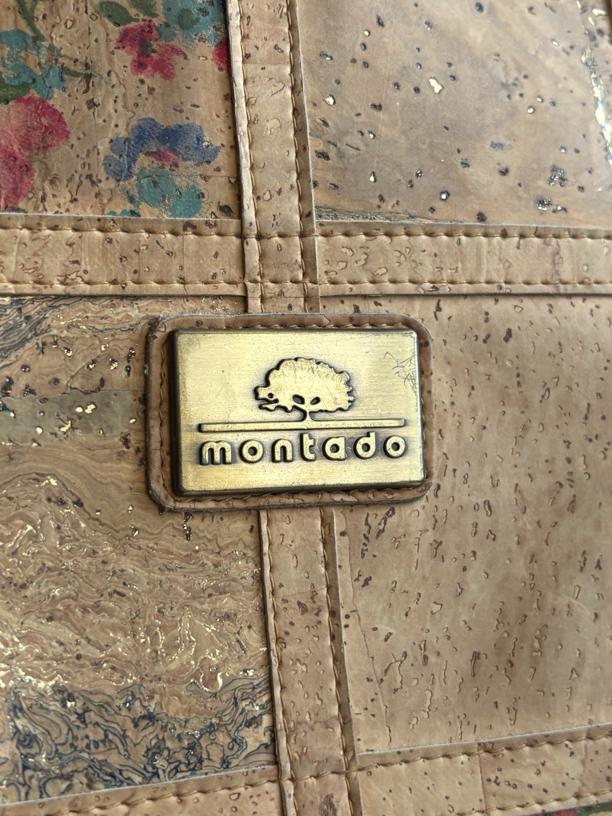 Montado Cork Patchwork Shoulder Crossbody Bag Portugal Boho Chic Coastal