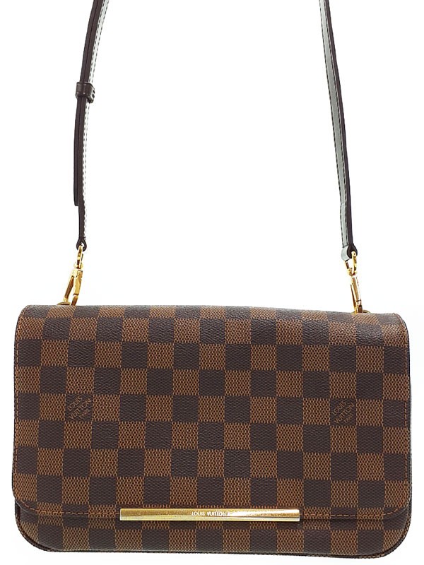 Louis Vuitton Damier Hoxton PM N41257 Canvas Bordeaux Shoulder Bag #TB3252
