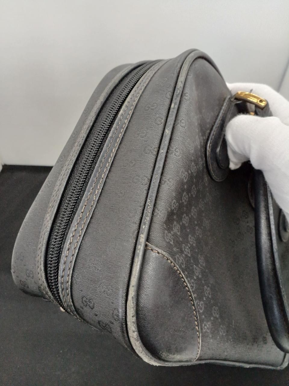 GUCCI Mini Handbag Black 9.8 inch