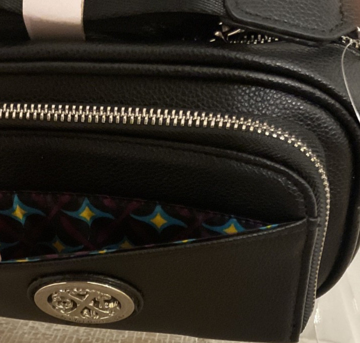 CXL by Christian Lacroix (Black) Eve Pebble Camera with Detachable Mini Zip NWT