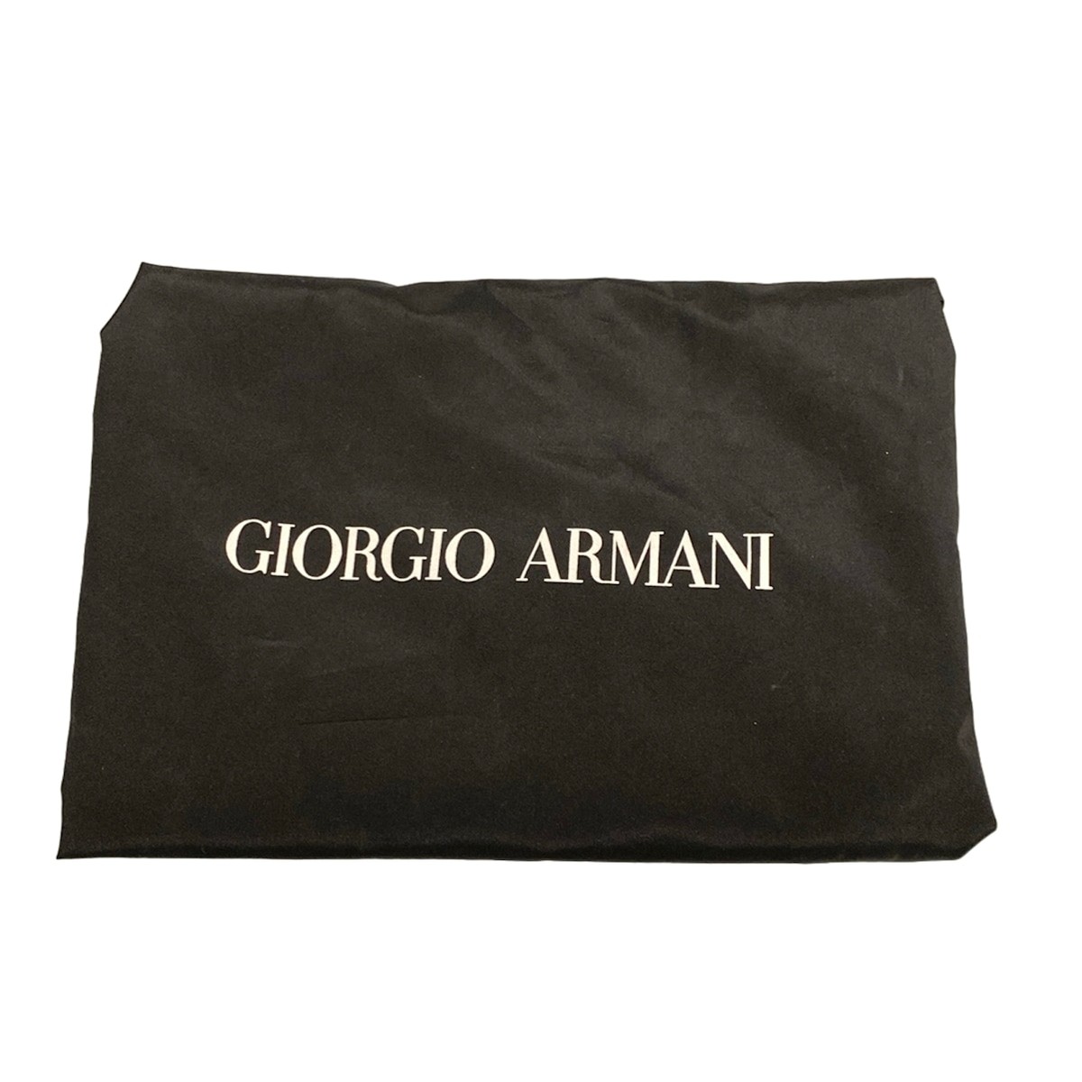 GIORGIOARMANI Gray Leather Handbag