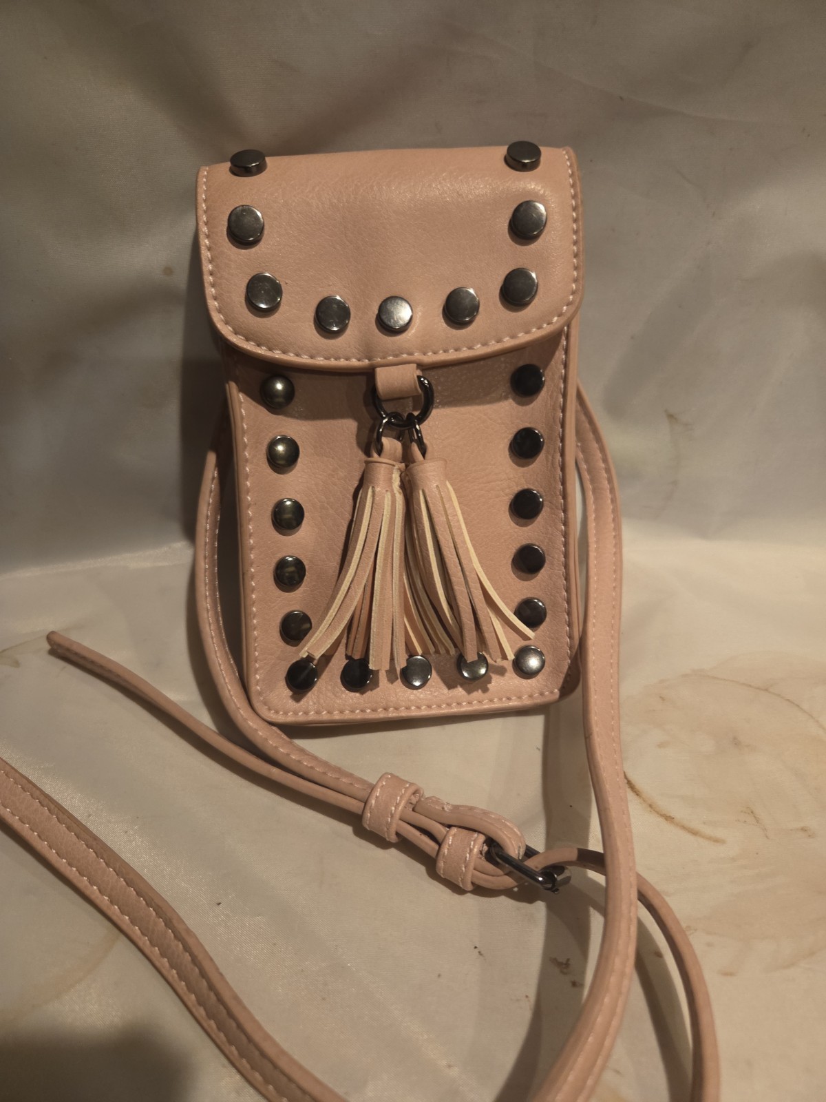 Boho mini cross body tassel purse festival travel