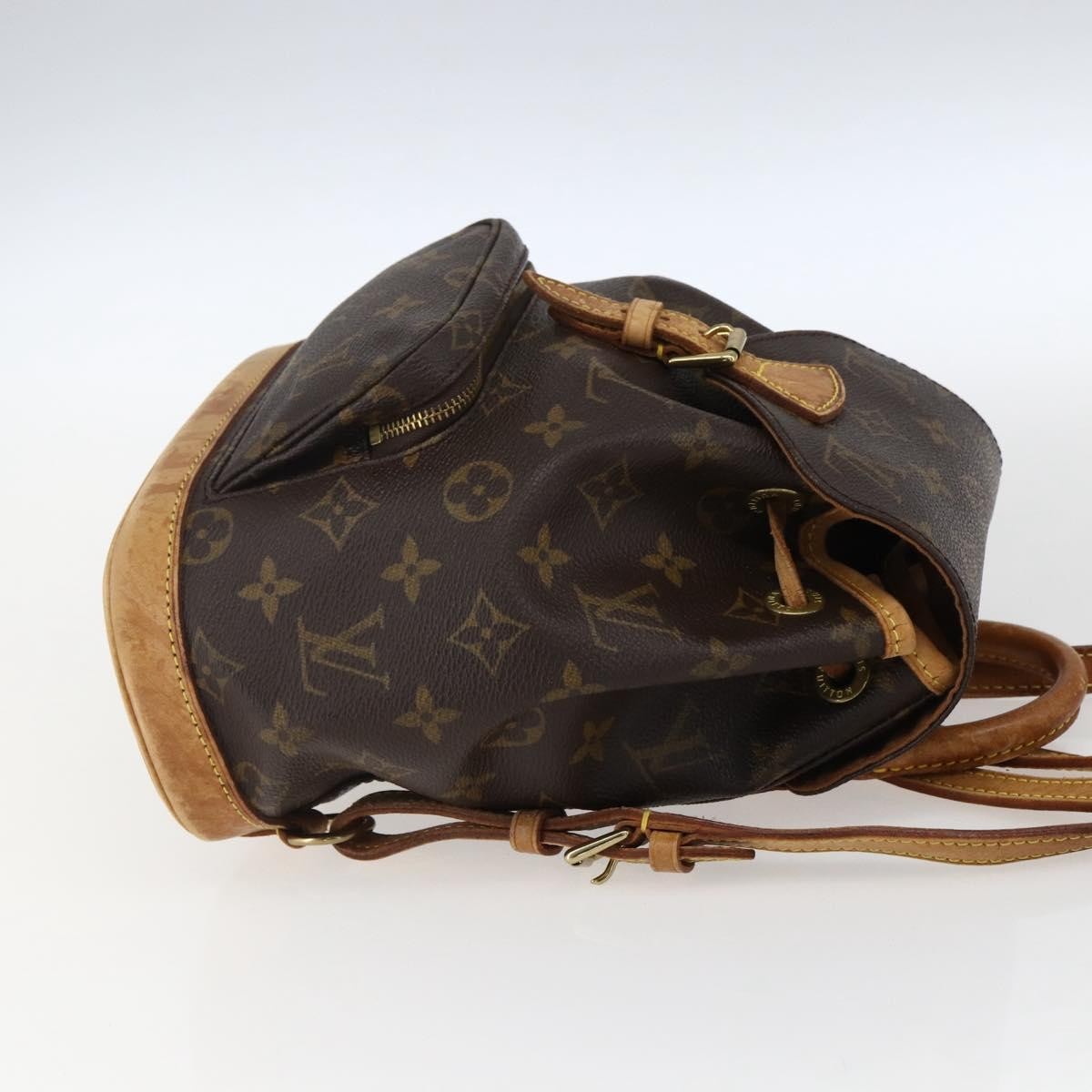 LOUIS VUITTON Monogram Montsouris PM Backpack M51137 LV Auth ka2457