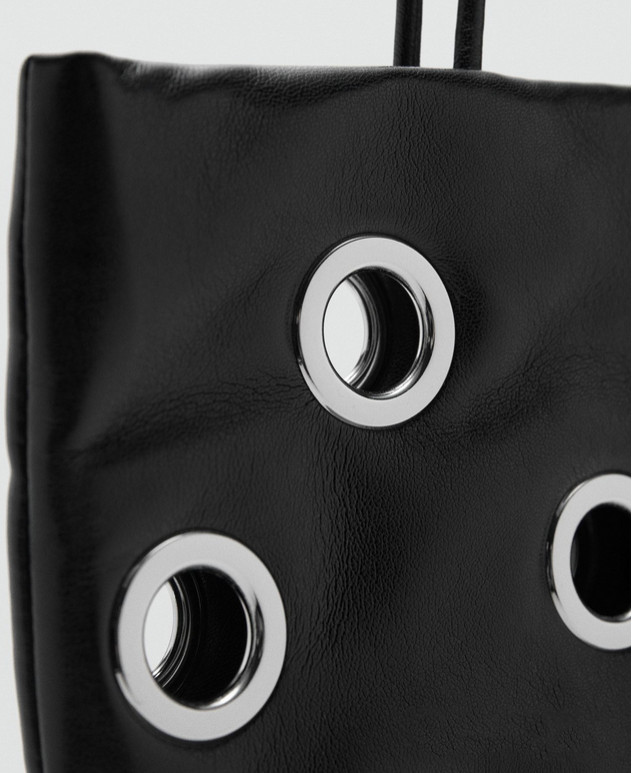 Hot Punk Hollowed-Out Fisheye Bag Single Shoulder Bag Crossbody Bag Street Party
