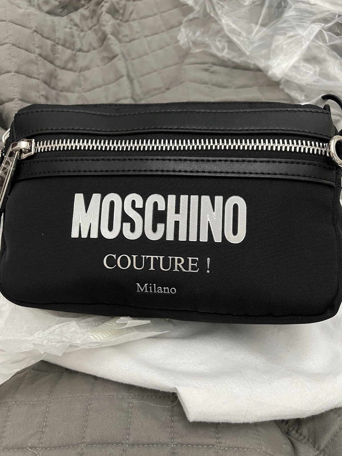 Authentic Moschino Couture Belt bag bumbag Brand new never used Unisex Women Men