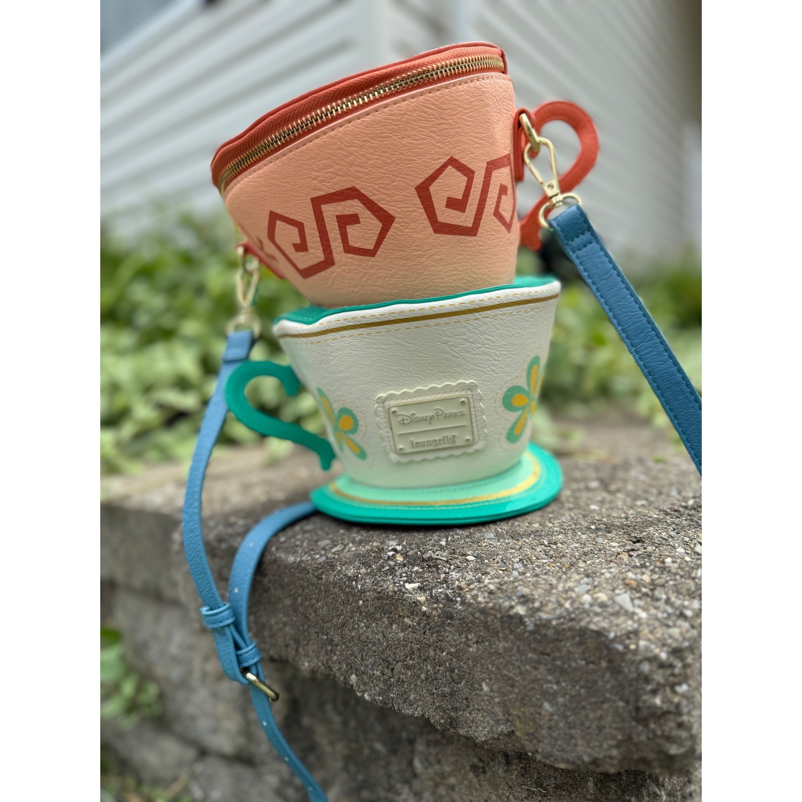 Loungefly Disney Parks Mad Tea Party Teacup Crossbody Bag Alice in Wonderland
