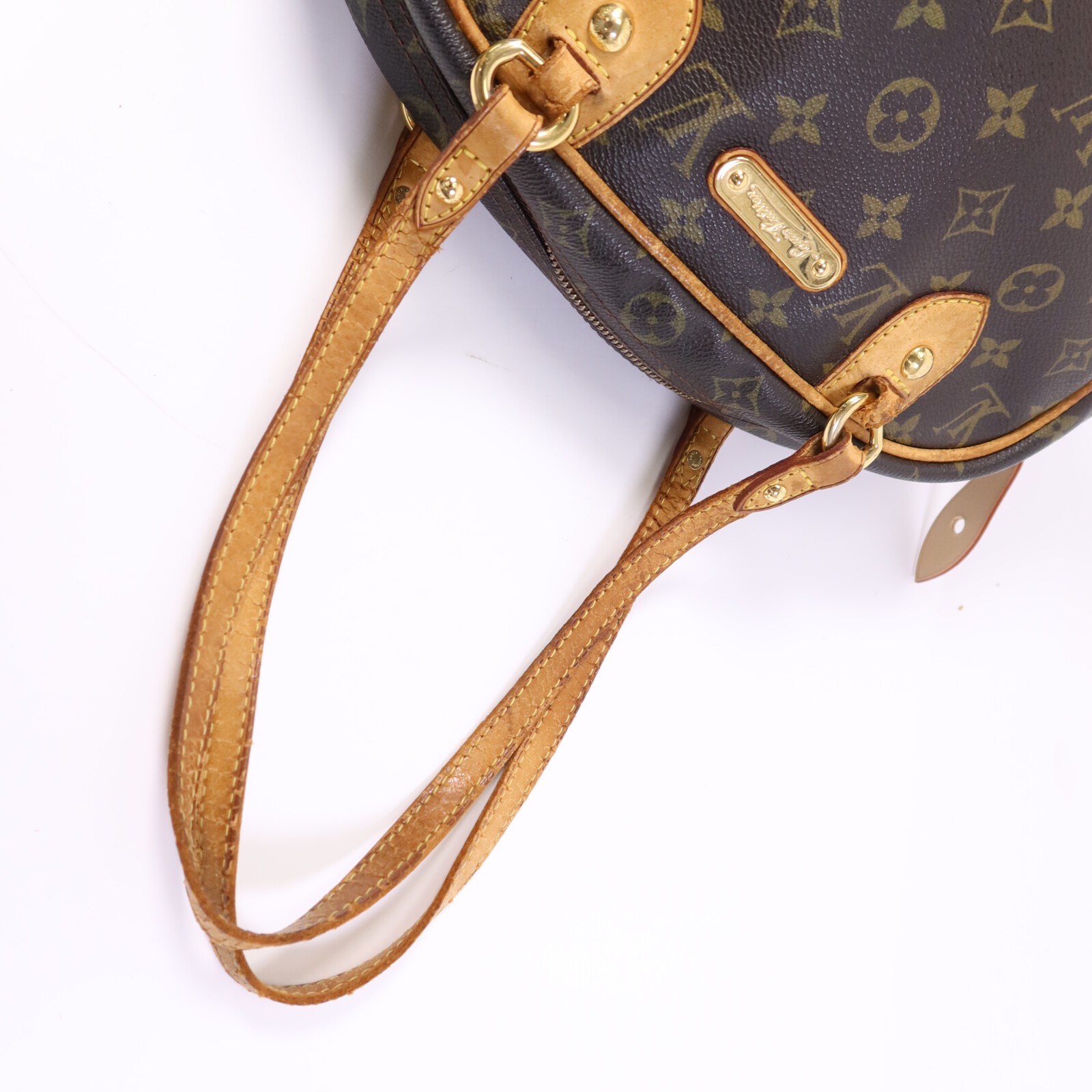 LOUIS VUITTON LV GHW Montorgueil PM Shoulder Bag M95565 Monogram Brown
