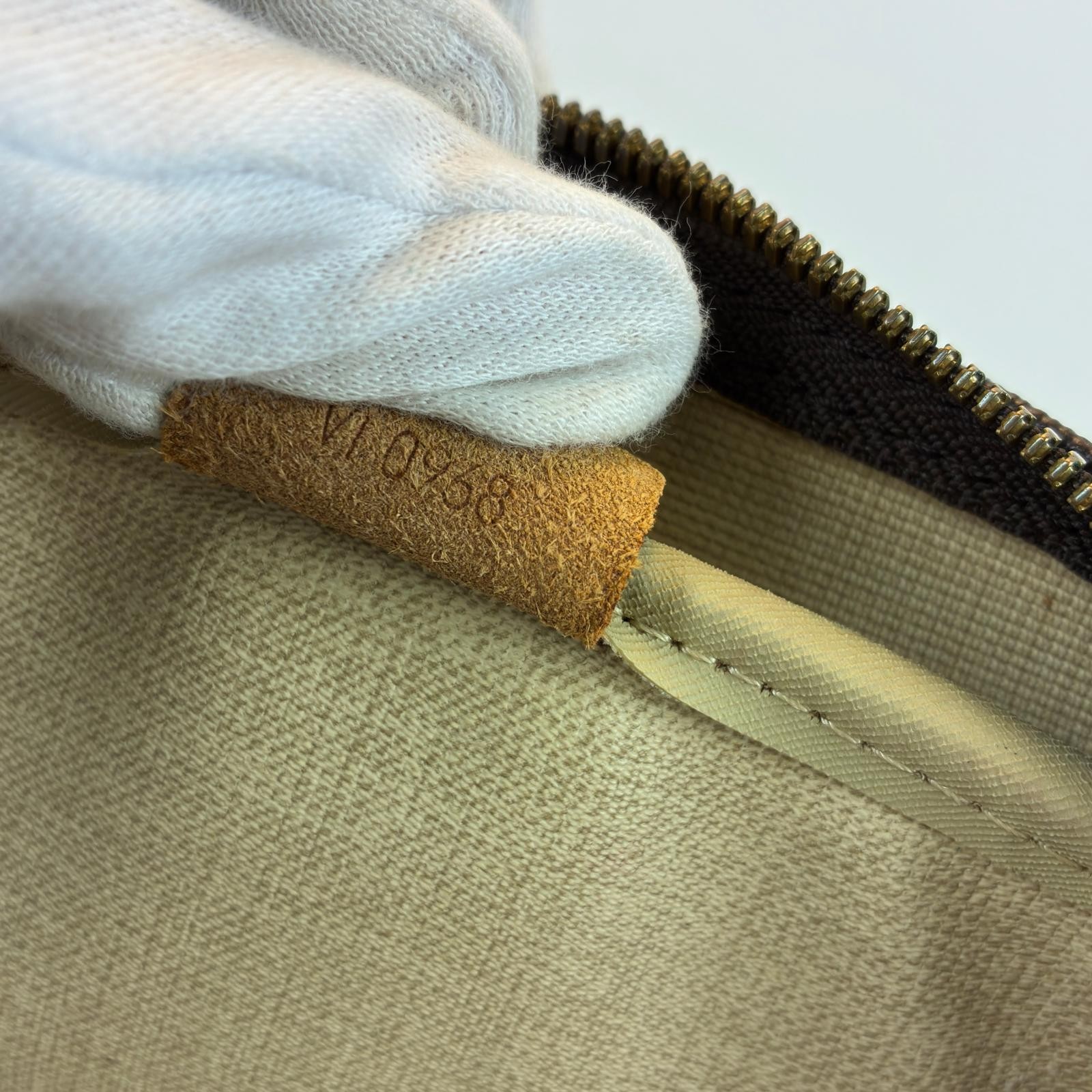 LOUIS VUITTON Deauville Handbag M47270 Monogram canvas Brown