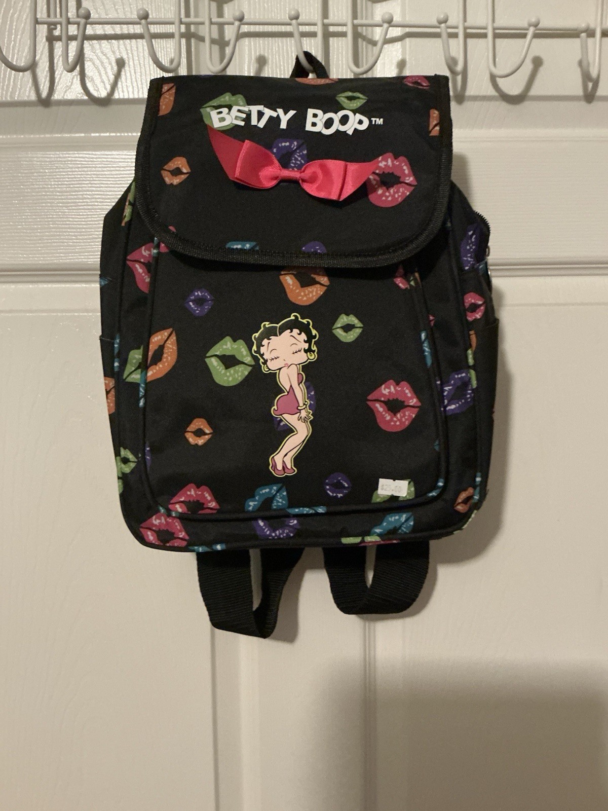 Betty Boop Vintage Backpack with Pink Bow Brand New Never Used
