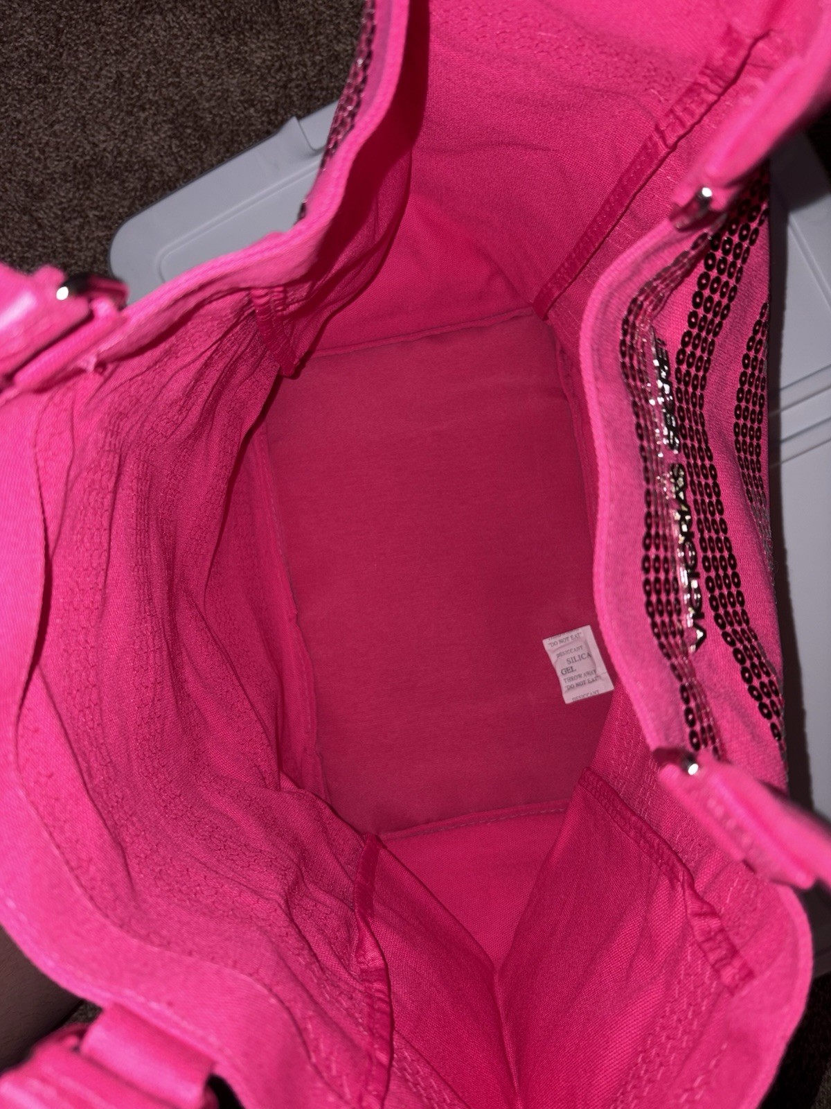 Victoria’s Secret Pink Sequined Tote Bag