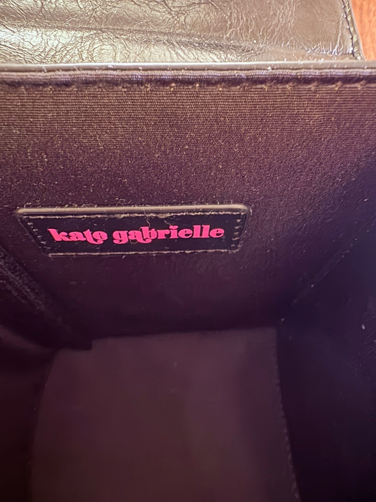 Kate Gabrielle Bag Bat Black