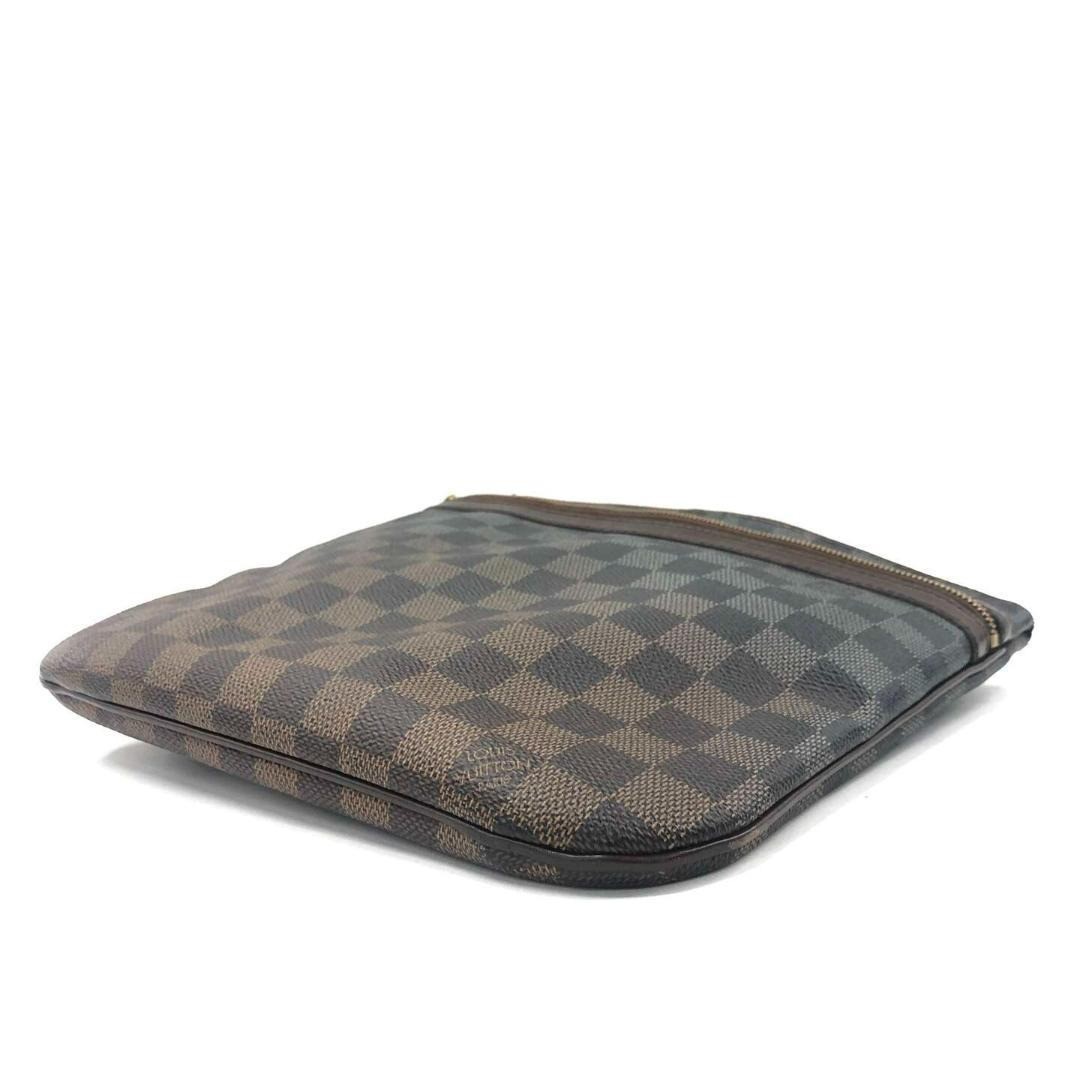 LOUIS VUITTON Damier Ebene Pochette Bosphore N51111 Shoulder Bag LV MI3067
