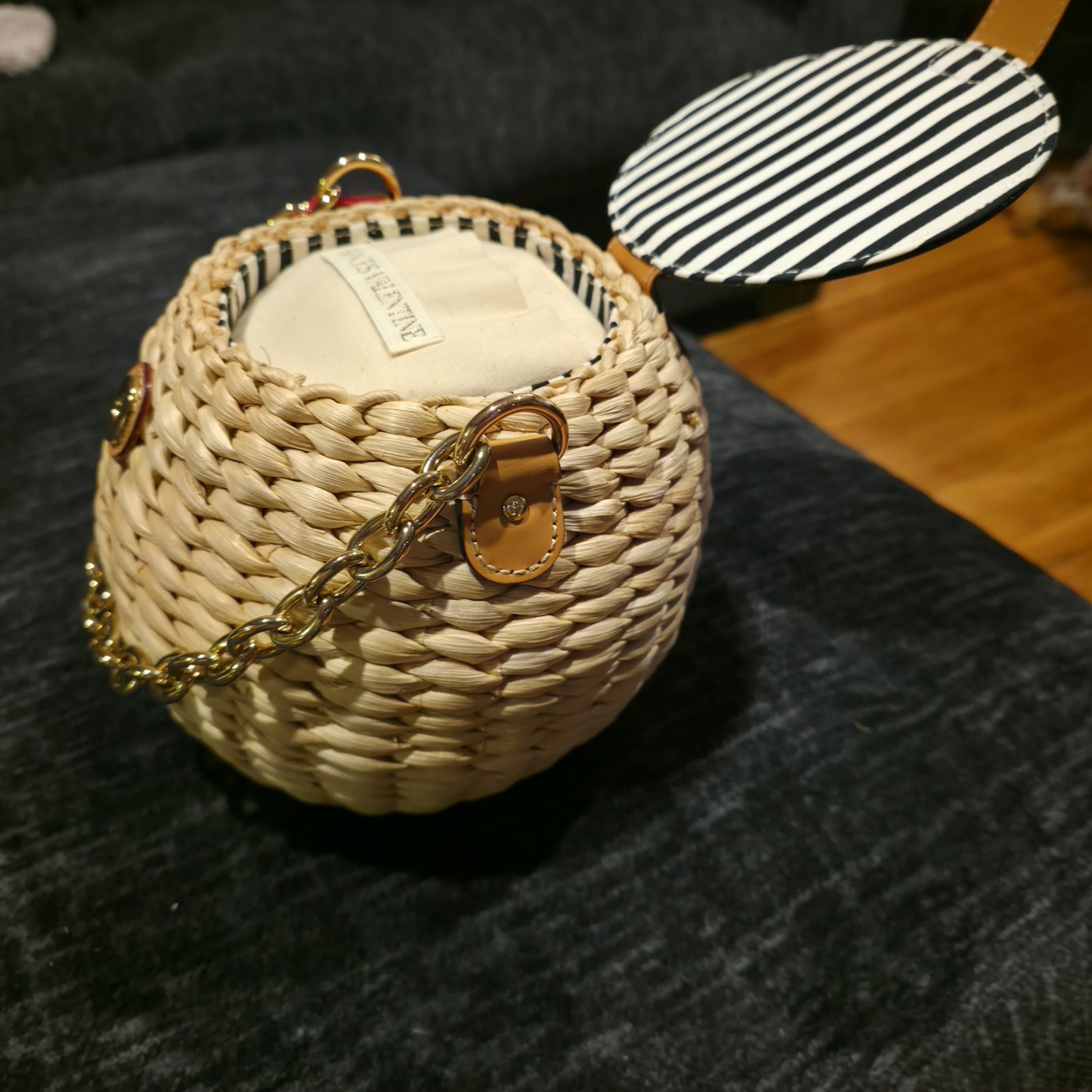 Frances Valentine Tan Honey Pot bag
