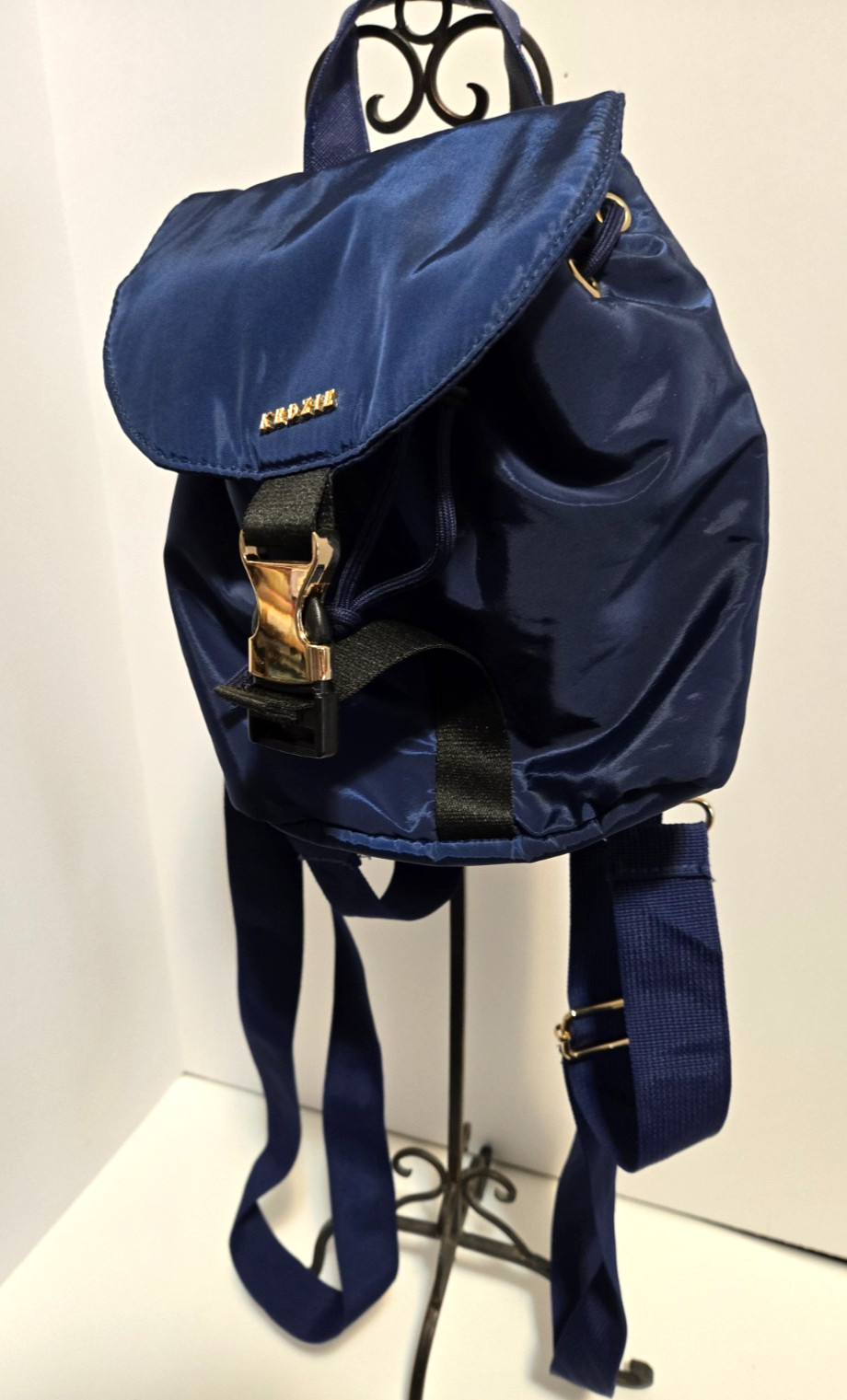 Kedzie Mali Blue Mini Backpack 9 1/2″ L 8 1/2″ W